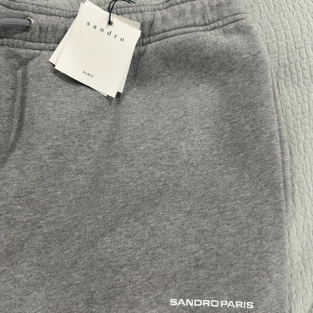 Sandro Paris Women's Gray Joggers - Retail $275 - Picture 4 of 11